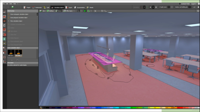 DIALux EVO: Lighting for Professional Workspaces- EN 12464-1 – Screenshot 4
