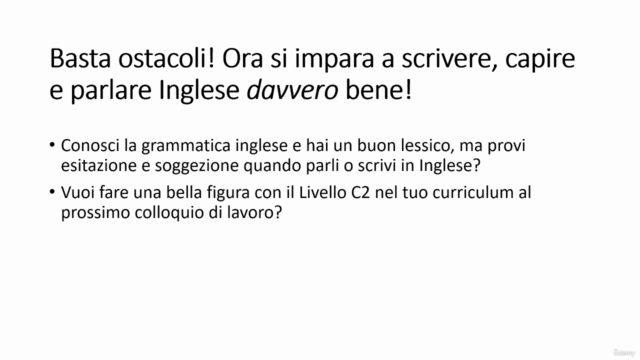 Inglese C2: Esercizi Pratici, Grammatica e Vocaboli Avanzati - Screenshot_01