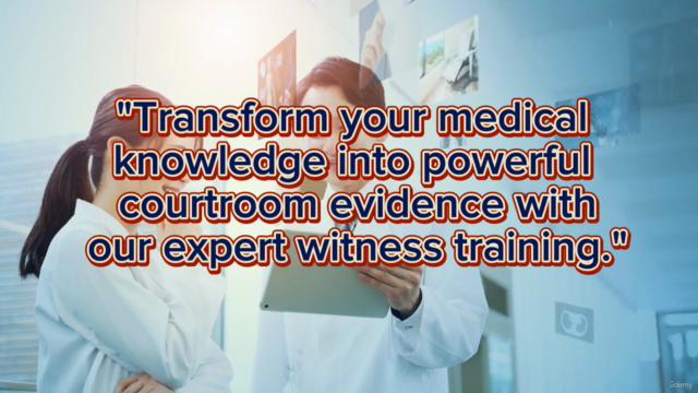 Medical Professionals as Expert Witnesses in the Court – Screenshot 3