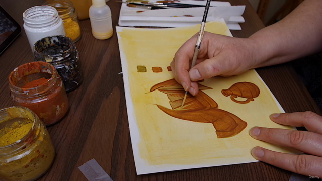 Byzantine Iconography Painting Series 1: Painting Basics (3) – Screenshot 3