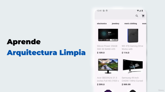 Arquitectura Limpia con Flutter – Screenshot 1