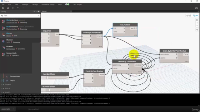 BIM- Dynamo Elementary (Level 1)- Project Based – Screenshot 1