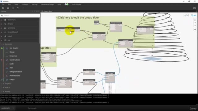 BIM- Dynamo Elementary (Level 1)- Project Based – Screenshot 3