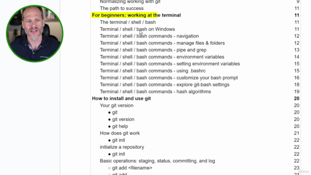 Learn Git & GitHub Online - Beginner & Intermediate Concepts – Screenshot 2