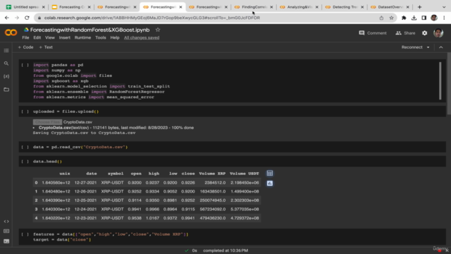 Forecast Crypto Market with Time Series & Machine Learning – Screenshot 2