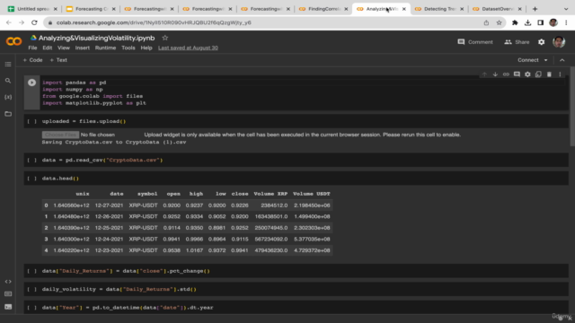 Forecast Crypto Market with Time Series & Machine Learning – Screenshot 3