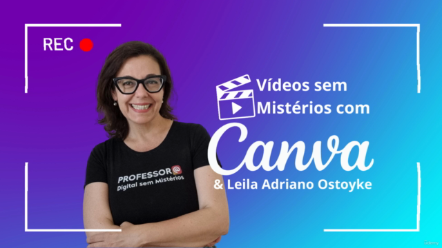 Vídeos sem Mistérios com o Canva – Screenshot 1