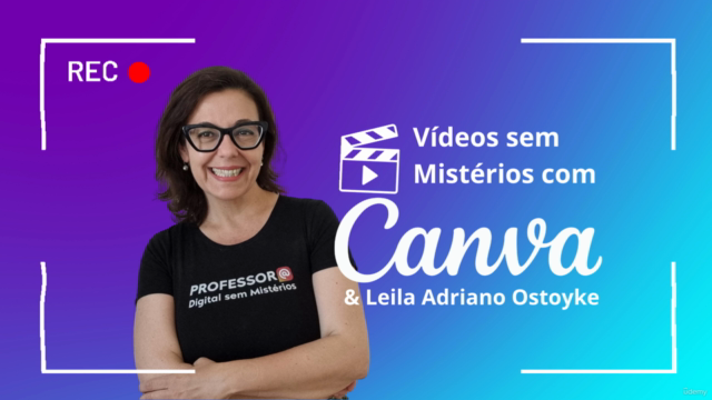 Vídeos sem Mistérios com o Canva – Screenshot 3
