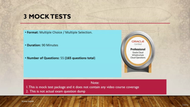 Mock Exams: Oracle Cloud Operations Professional - Screenshot_01