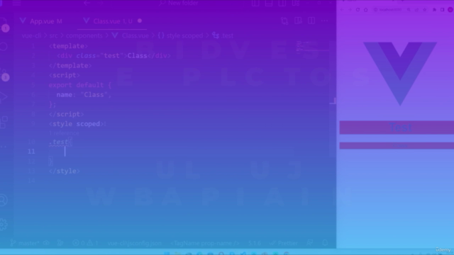 Vue | Vue Js Web Development Course with Real Vuejs Projects – Screenshot 3