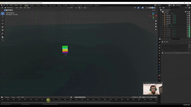 Blender with ChatGPT Generated Python Scripts – Screenshot 3