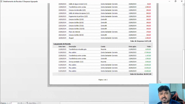 Domine Access e VBA Criando Um Incrível Sistema Financeiro – Screenshot 3