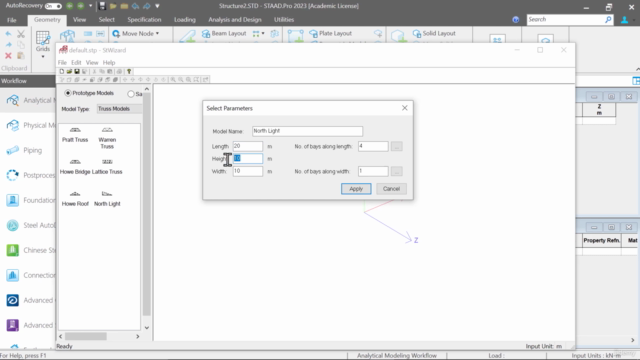 Staad Pro for Absolute Beginners: A Step-by-Step Guide – Screenshot 1