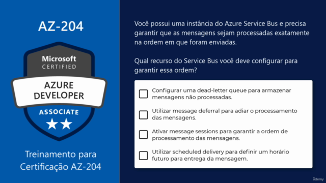 AZ-204 | Desenvolvendo Soluções para o Microsoft Azure 2025 – Screenshot 2
