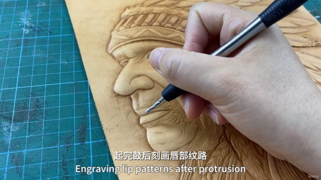 Leather carving Native Americans – Screenshot 3