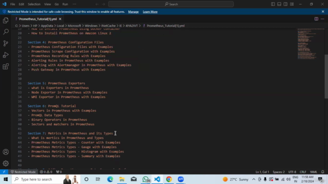 Monitoring, Observability and Alerting with Prometheus – Screenshot 3
