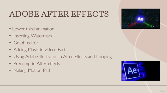 Learn Adobe After Effect with Motion Graphics and Animation – Screenshot 3