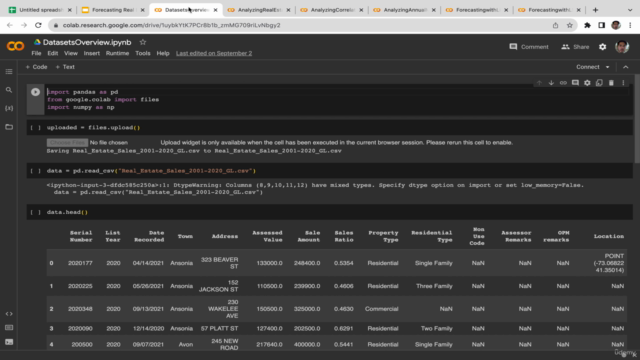Forecasting Real Estate Market with Linear Regression & LSTM – Screenshot 2
