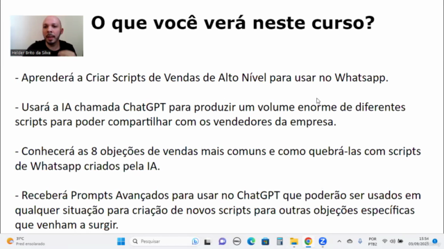 Certificação Whatsapp Marketing e Vendas com IA – Screenshot 1