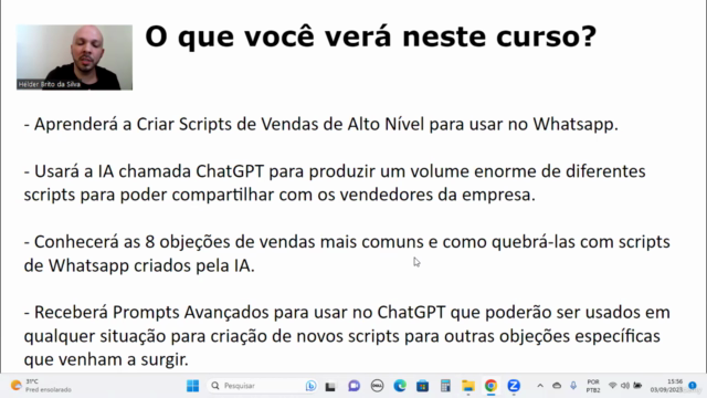 Certificação Whatsapp Marketing e Vendas com IA – Screenshot 4