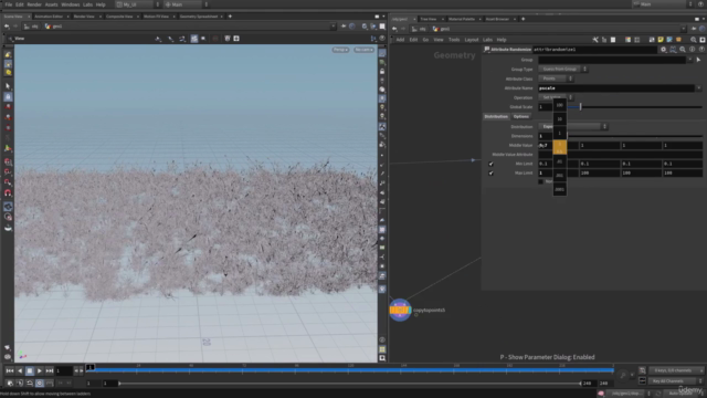 Houdini Helicopter Landing Simulation Course – Screenshot 2