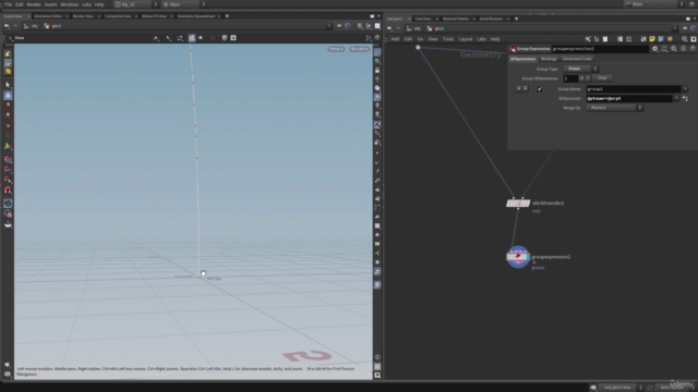 Houdini Helicopter Landing Simulation Course – Screenshot 3