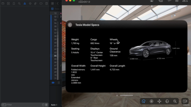 (Ken Cen出品)沈浸式蘋果Apple Vision Pro程式開發 – Screenshot 1