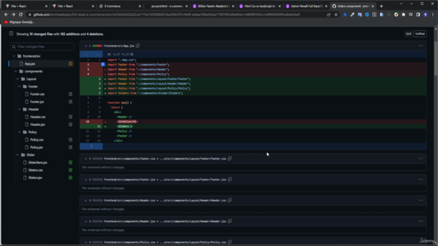 Admin Panelli Full Stack React E-Ticaret Sitesi Yapımı – Screenshot 2