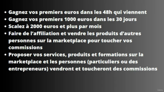 Créer une entreprise en ligne durable – Screenshot 3