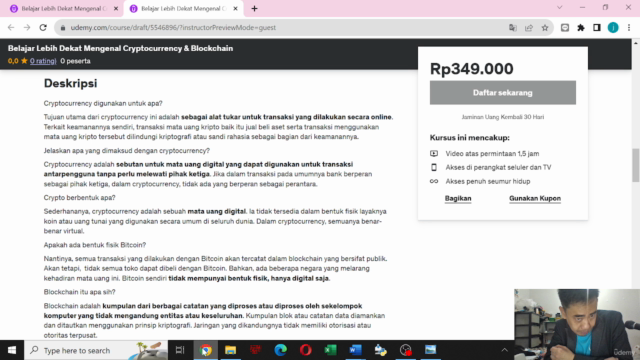 Belajar Lebih Dekat Mengenal Cryptocurrency & Blockchain – Screenshot 1