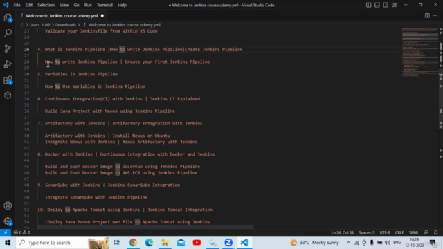 Jenkins CI CD Pipeline Tutorials Hands-On with Projects – Screenshot 2
