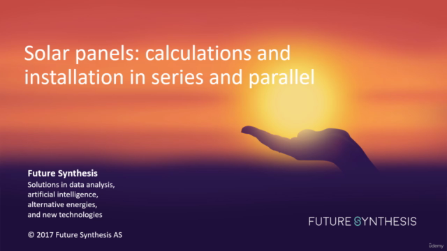 Solar panels in series and parallel – Screenshot 1