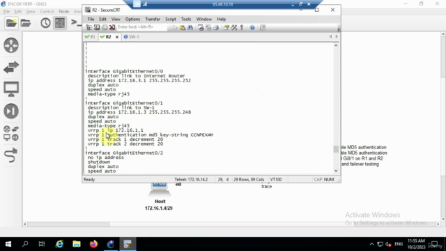 CCNP ENCOR 350-401 Certification Labs – Screenshot 2