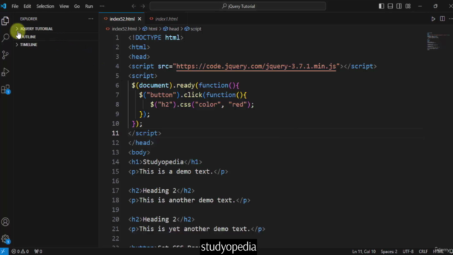 jQuery Course for Beginners – Screenshot 3