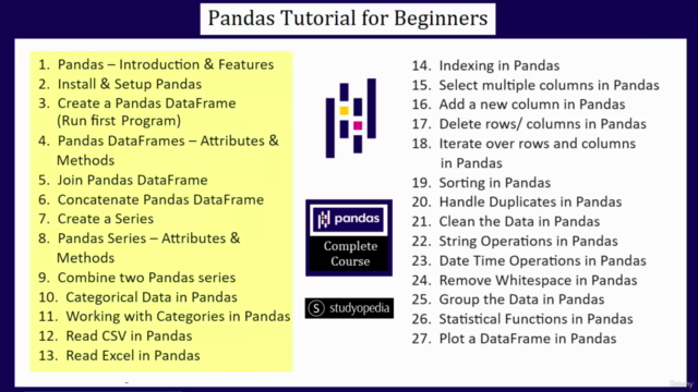 Python Pandas Full Course – Screenshot 4