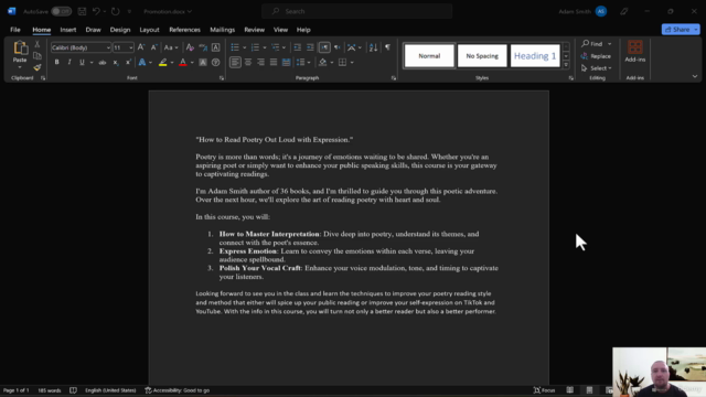 How to read poetry out loud with expresssion – Screenshot 1