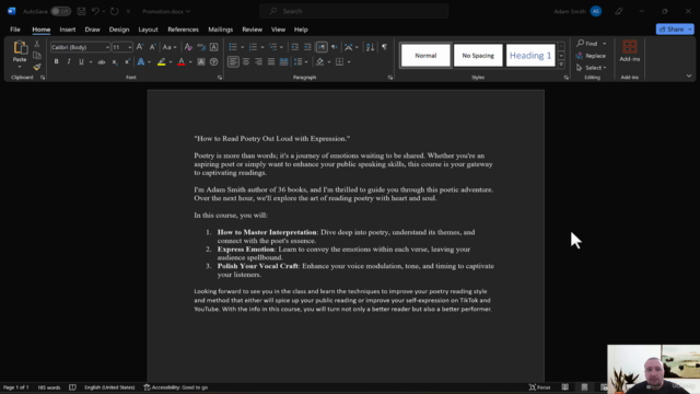 How to read poetry out loud with expresssion – Screenshot 4