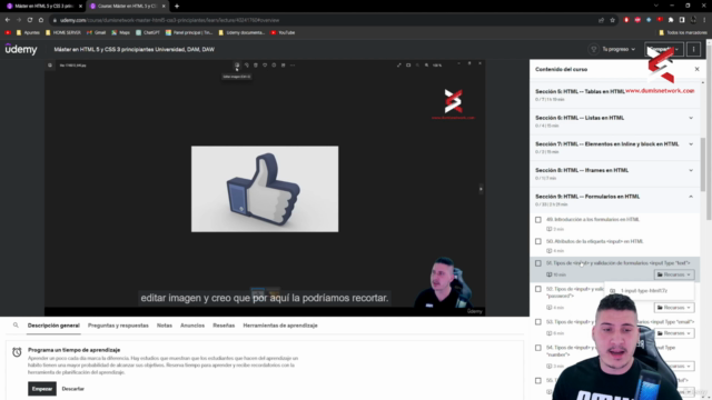 Máster en HTML 5 y CSS 3 principiantes Universidad, DAM, DAW – Screenshot 4