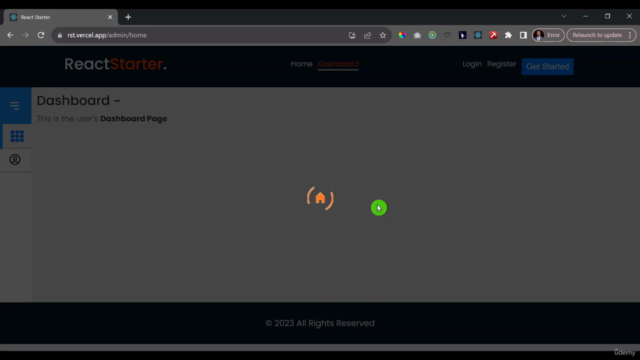 Ultimate React Template Course – Screenshot 3