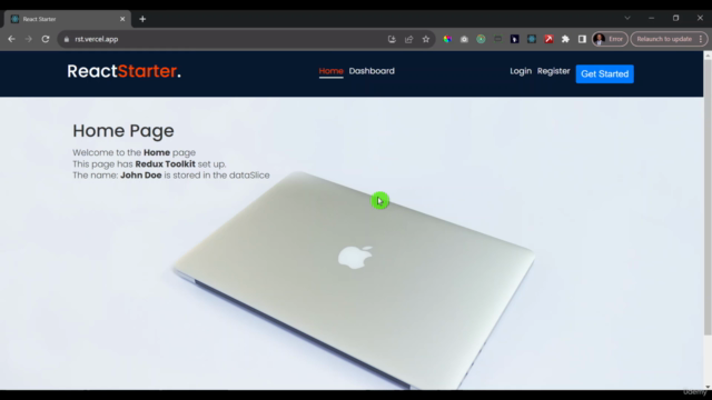 Ultimate React Template Course – Screenshot 4