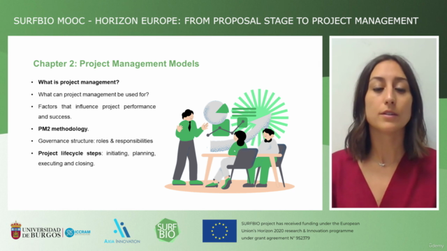 Horizon Europe: from proposal stage to project management – Screenshot 2