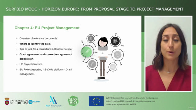 Horizon Europe: from proposal stage to project management – Screenshot 3