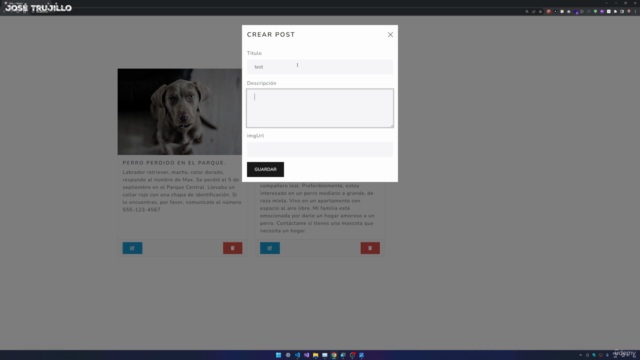 Crud con Java, Spring Boot 3 y React – Screenshot 3