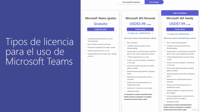 Aprende Microsoft Teams para uso empresarial – Screenshot 2
