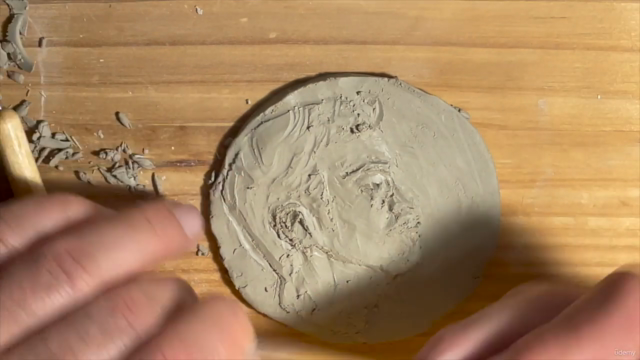 Sculpture en médaillon, La Technique du bas-relief – Screenshot 3