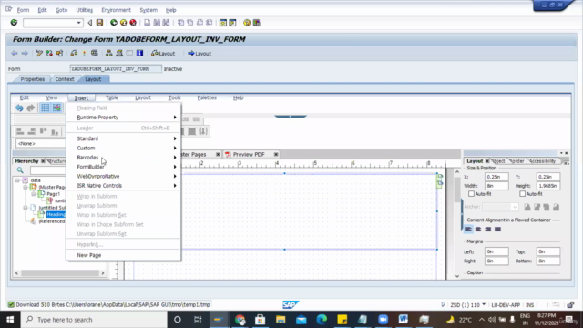Learn Adobeform| SAP ABAP Real Time Training | Beginners – Screenshot 1