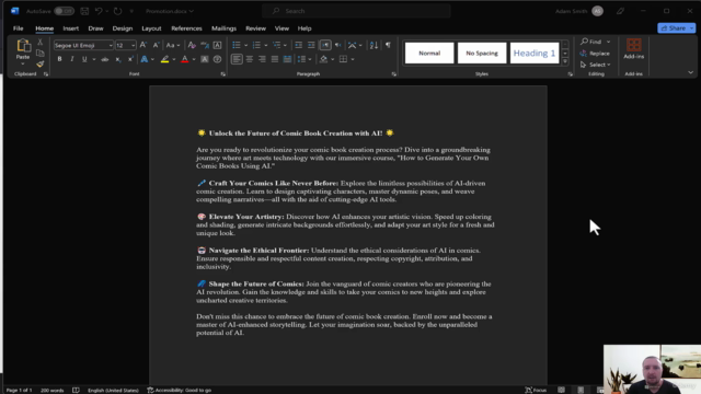 How to generate your own comic books using AI – Screenshot 1