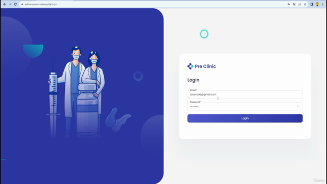 Crea tu sistema de citas médicas con LARAVEL 10 Y ANGULAR – Screenshot 1