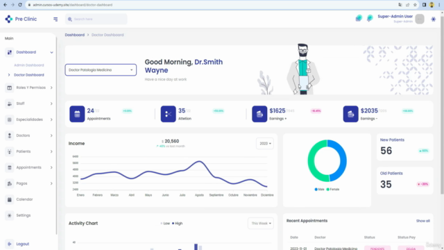 Crea tu sistema de citas médicas con LARAVEL 10 Y ANGULAR – Screenshot 4