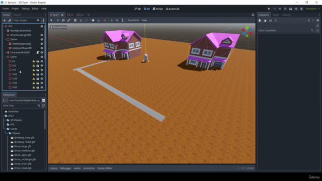 Godot 4 ile Oyun Geliştirmeyi Öğren – Screenshot 2